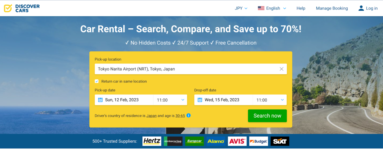 How Rentalcars.com Uses Social Proof and Urgency to Drive More Bookings ... Best Practices For Booking Rental Cars Online