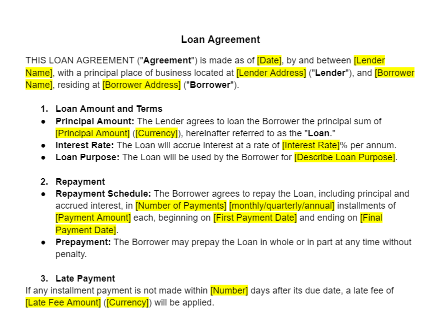 Can I Negotiate The Terms Of My Loan Agreement Easily