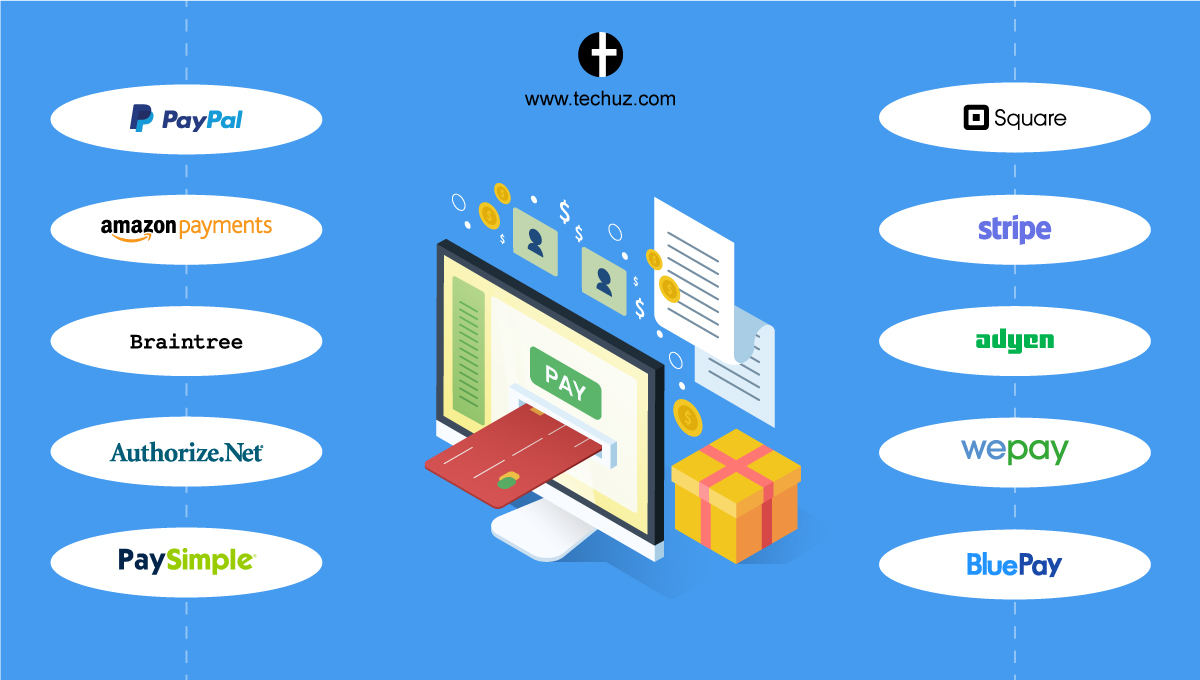 Top 10 Payment Gateways for online payment services in Web Application