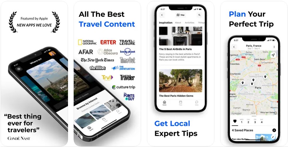 Best Apps For Organizing Travel Plans