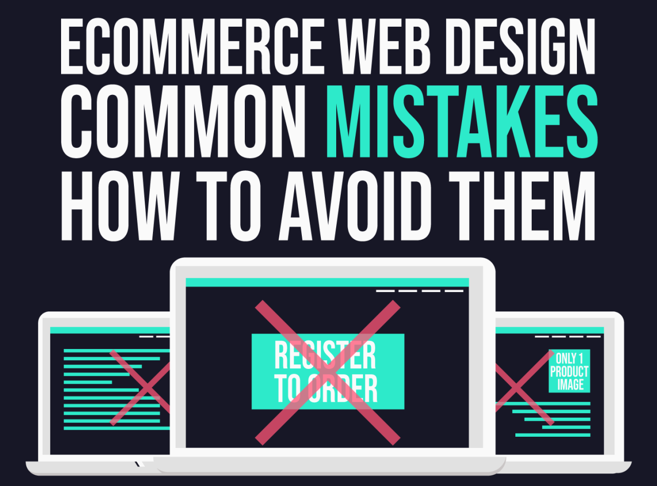 5 Common ECommerce Website Design Mistakes To Avoid - I Concept Innovation