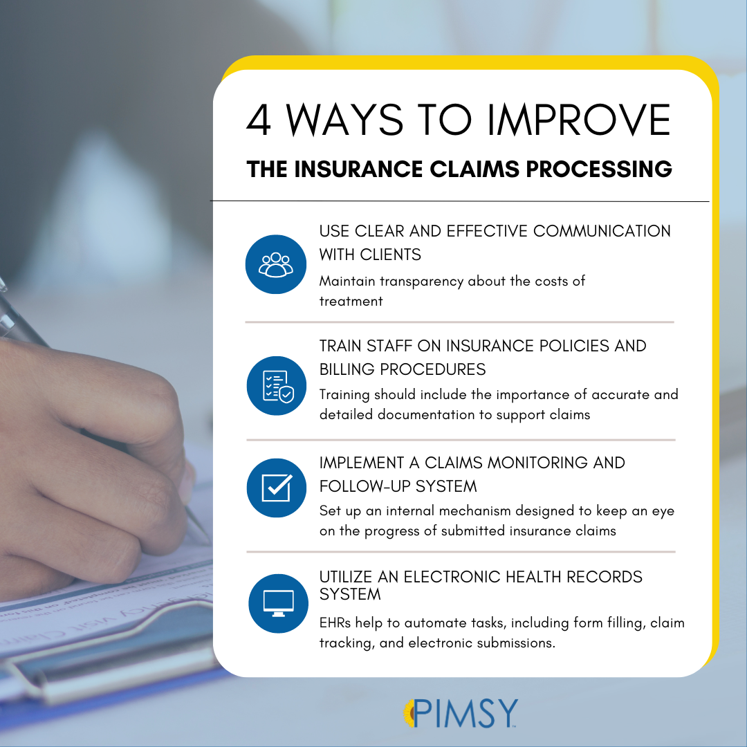 4 Ways to Improve Your Insurance Claims Process Understanding the claims process for insurance