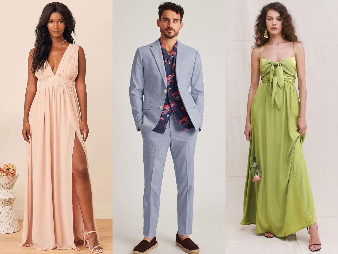 What To Wear For An Outdoor Wedding In Different Seasons